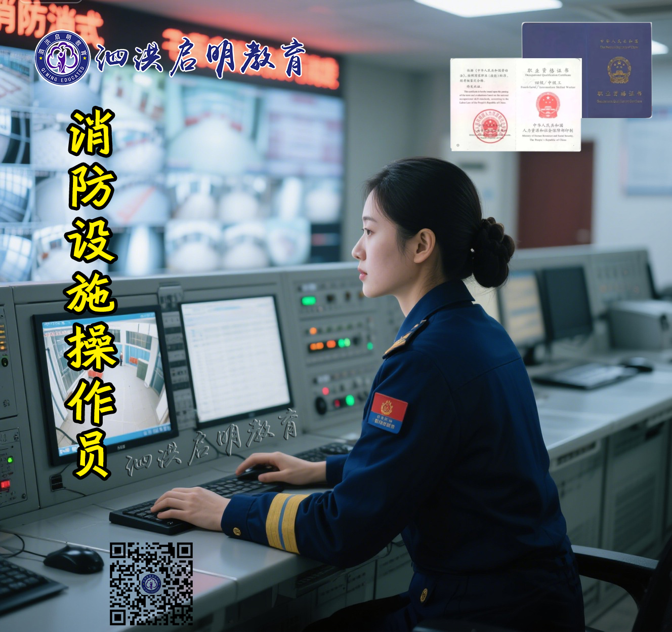 泗洪消防设施操作员报考